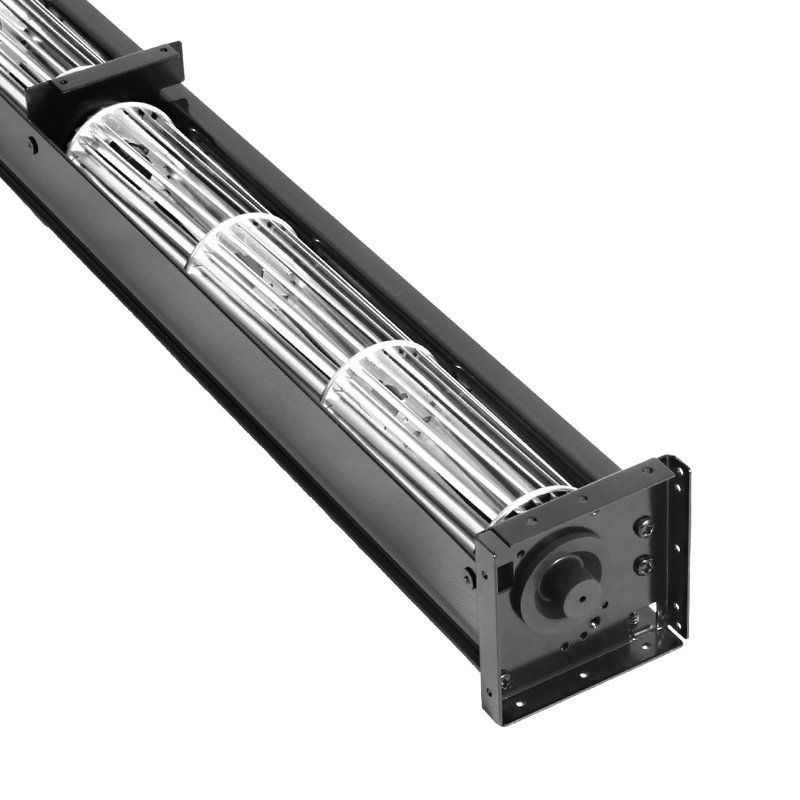 COOLCOM PWM 0~10V 24V Dc Tangential Fan ultra Quite 12v Cross Flow Fan with Brushless BLDC Motor for HVAC Floor Under Warmth