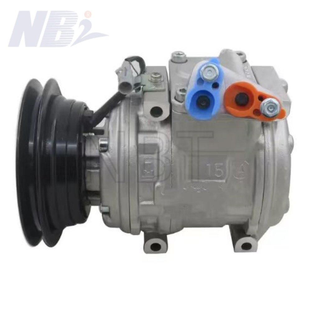 High Quality Toyota Land Cruiser 80 Series Auto Car AC Compressor New 12V OEM Air Compressors with Part Number 447200-0982