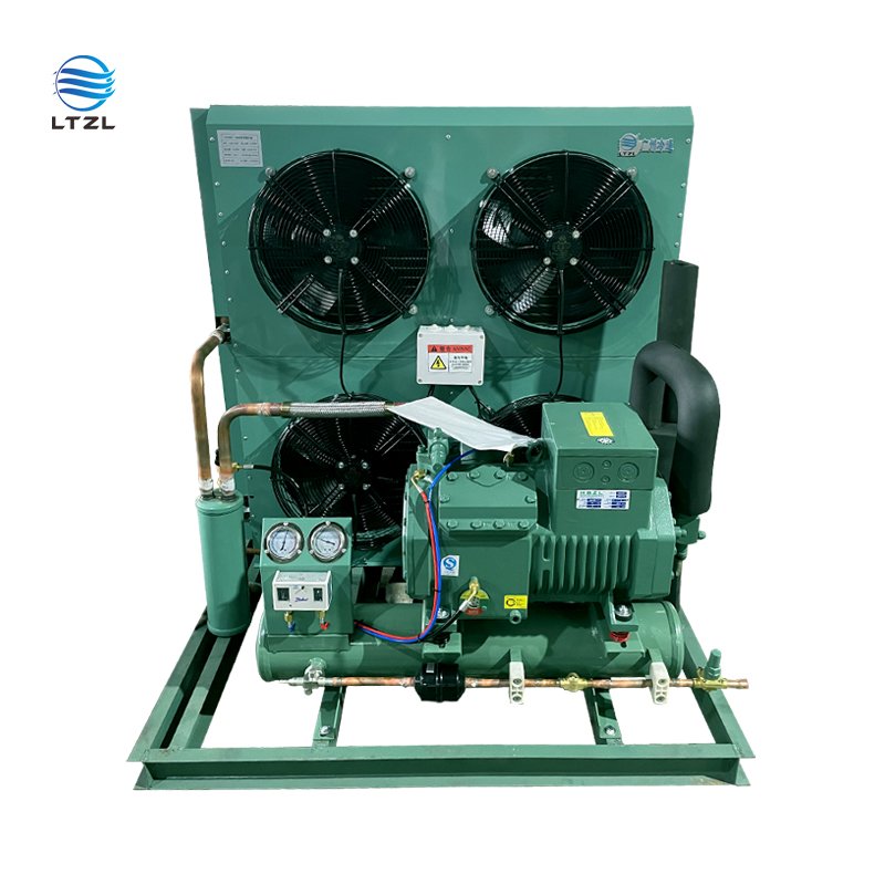 Large Cold Storage 20hp 25hp 30hp 40hp Condensing Unit for Quick Frozen Food Distribution Refrigerated Truck Cold Chain