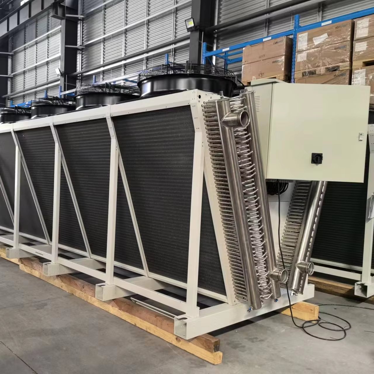 HACST Brand Ammonia Adiabatic Condenser with Copper or Ss304 Tube