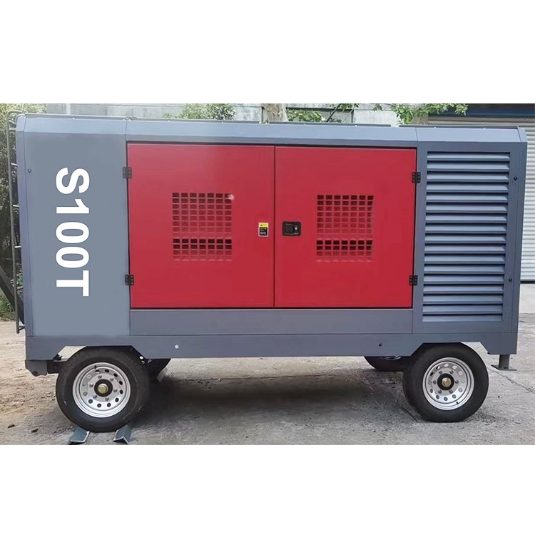 air Compressor for Water Well Drill Machine air Compressor for Drilling Borehole diesel Screw air Compressor