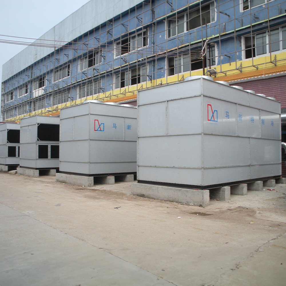 Closed Cross-Flow Cooling Tower Customized Flow Rate Industrial Cooling Tower