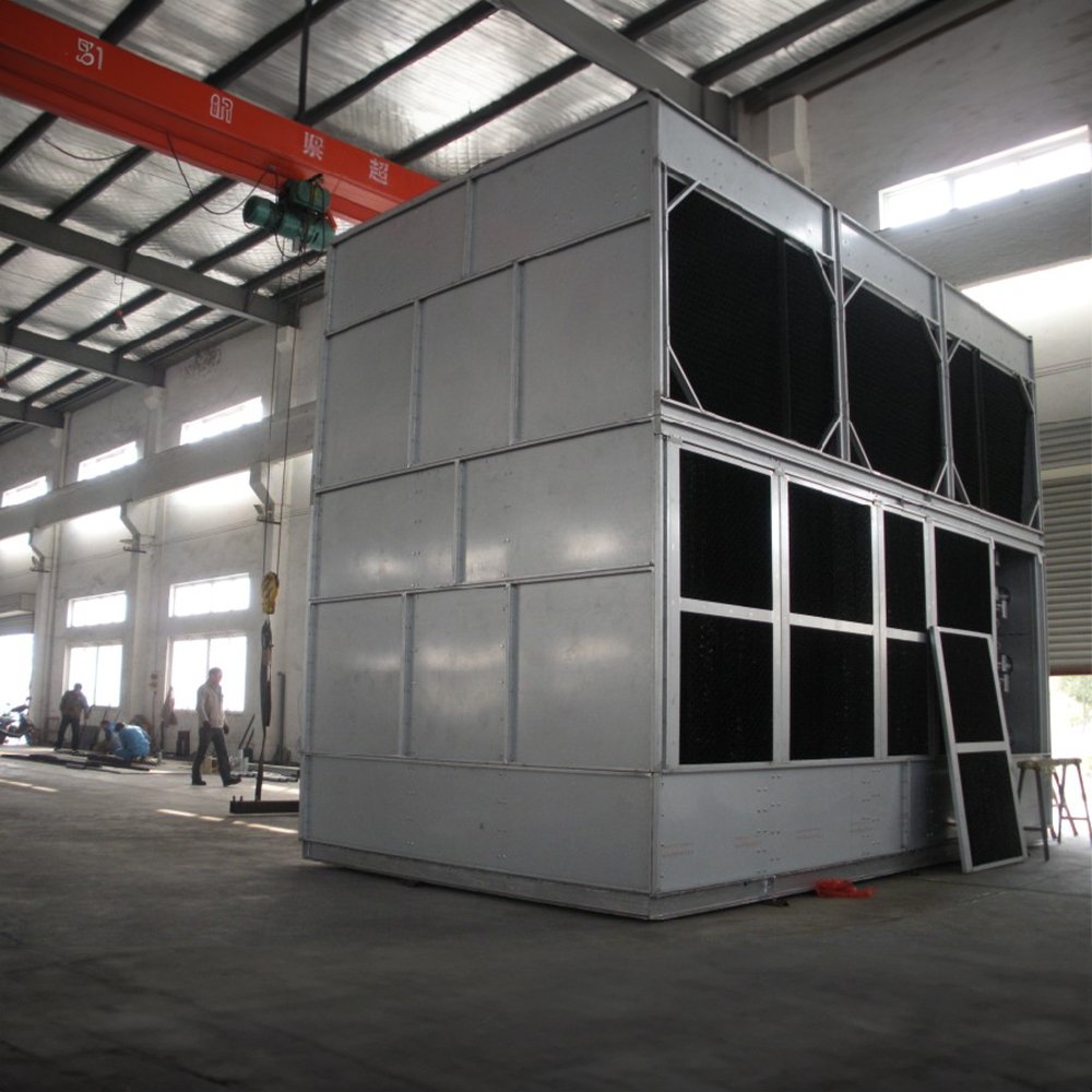 Closed Cross-Flow Cooling Tower Customized Flow Rate Industrial Cooling Tower