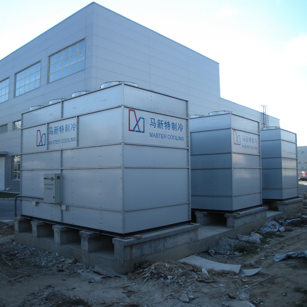Closed Cross-Flow Cooling Tower Customized Flow Rate Industrial Cooling Tower