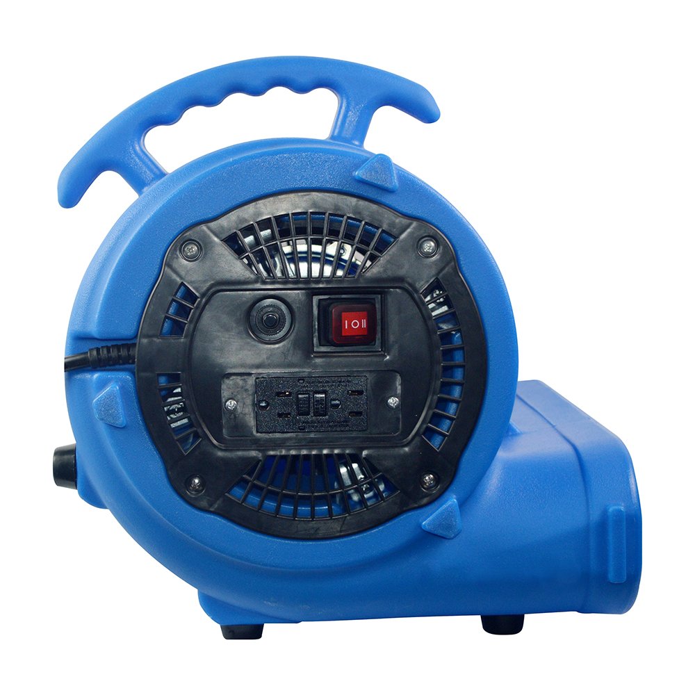 Portable Commercial Airmax Mover Carpet Dryer Blower Fan Easy Carry Handle Electric Plastic Warehouse Roof Fan Circulation