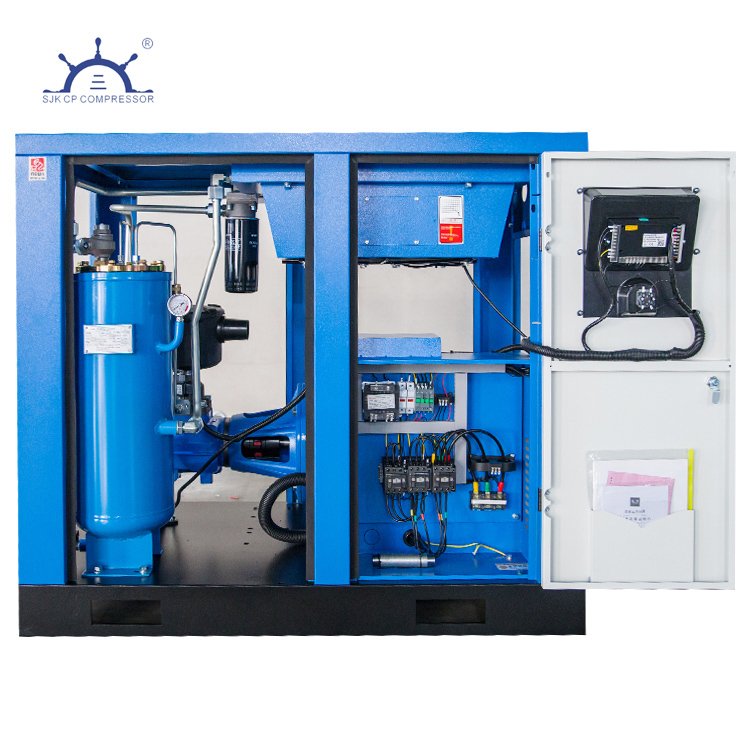 30HP 8bar Medical Compressor No Noise Spiral Rotary Screw Air Compressor for Food Beverage Industry