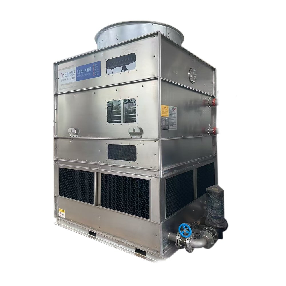 Modular Cooling Tower Energy Saving High Cooling Capacity Industrial Closed Counter Flow Water Cooling Tower with PVC Fills