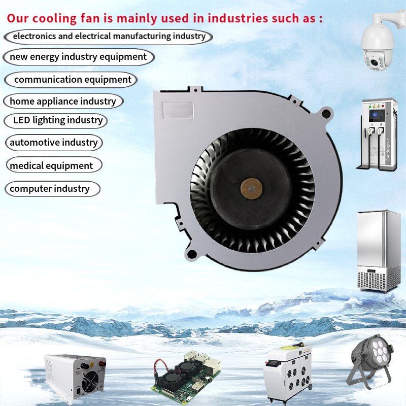 97mm X 33mm Centrifugal Blower Fan PBT Plastic 9733 Dc Fan 12V 24V 850 RPM 3000RPM High Speed 2pin Jet Blower Turbo Fan
