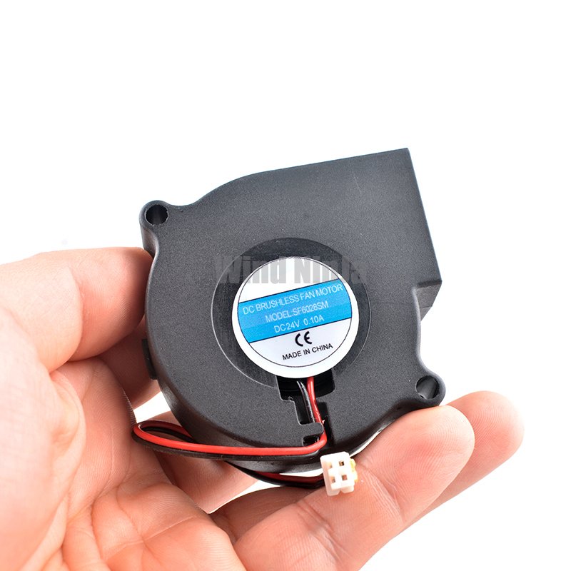 SF6028SM 6cm 60mm Blower Fan 60x60x28mm DC24V 0.10A Centrifugal Fan Cooling Fan for Printer Humidifier