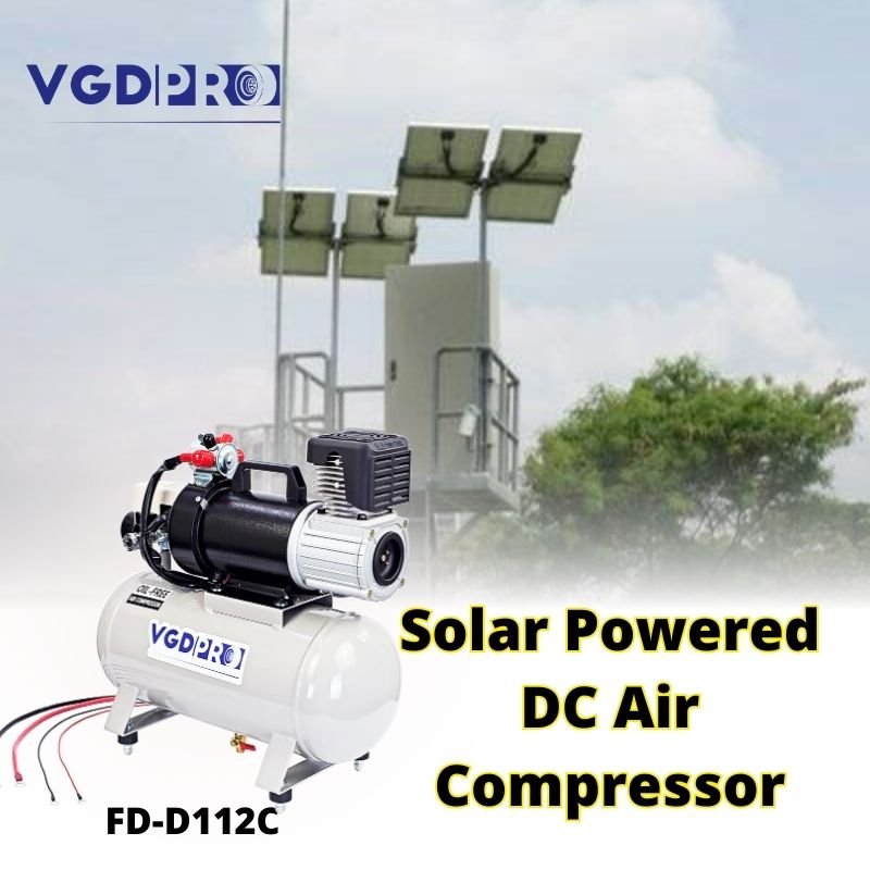 12V Portable DC Mini Air Pump 12 Liter Tank Offroad Road Assist Heavy Duty Oil-Free Single Piston Industrial Air Compressors
