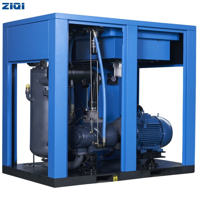 Industrial 22kw 30hp 3 bar 4 bar 5 bar Low Pressure AC Variable Speed Driven VSD Screw Type Air Compressor for Cement Plant