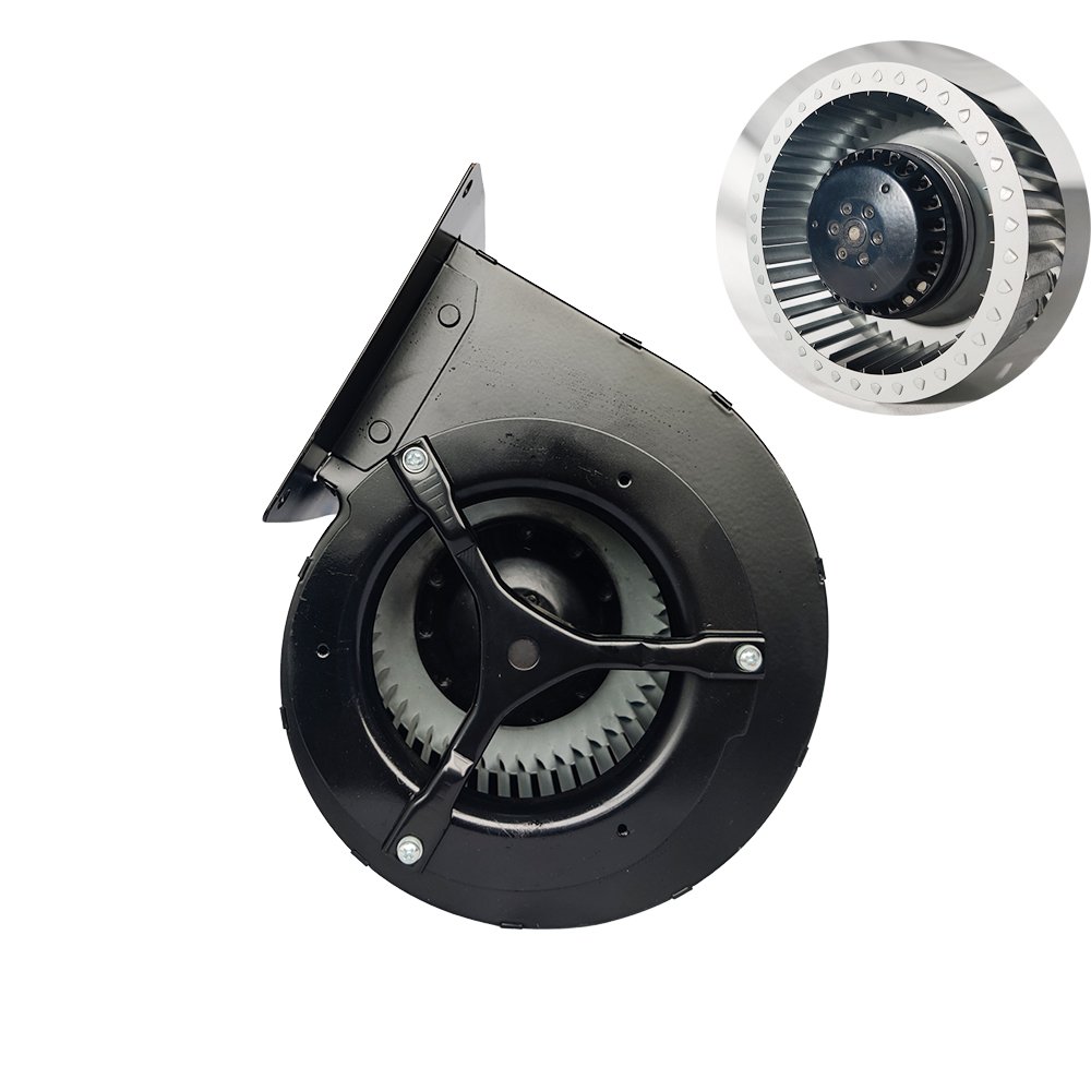 Kironmotor 133mm Steel Double Inlet Centrifugal Fan Blower for Cooling Ventilating