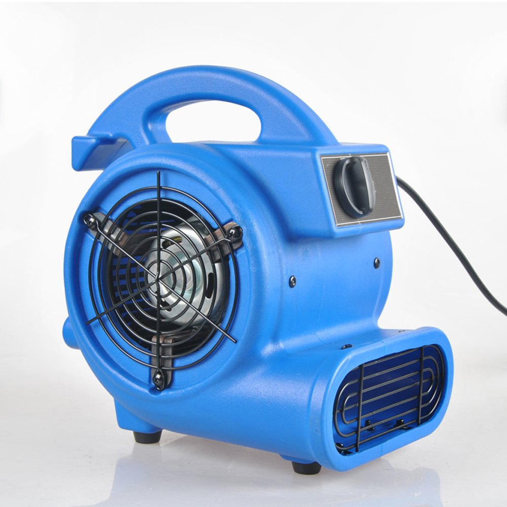 OEM Supplier 1/3 HP Air Mover Carpet Dryer Electric Air Blower Fan Daisy Chain for Water Damage Restoration