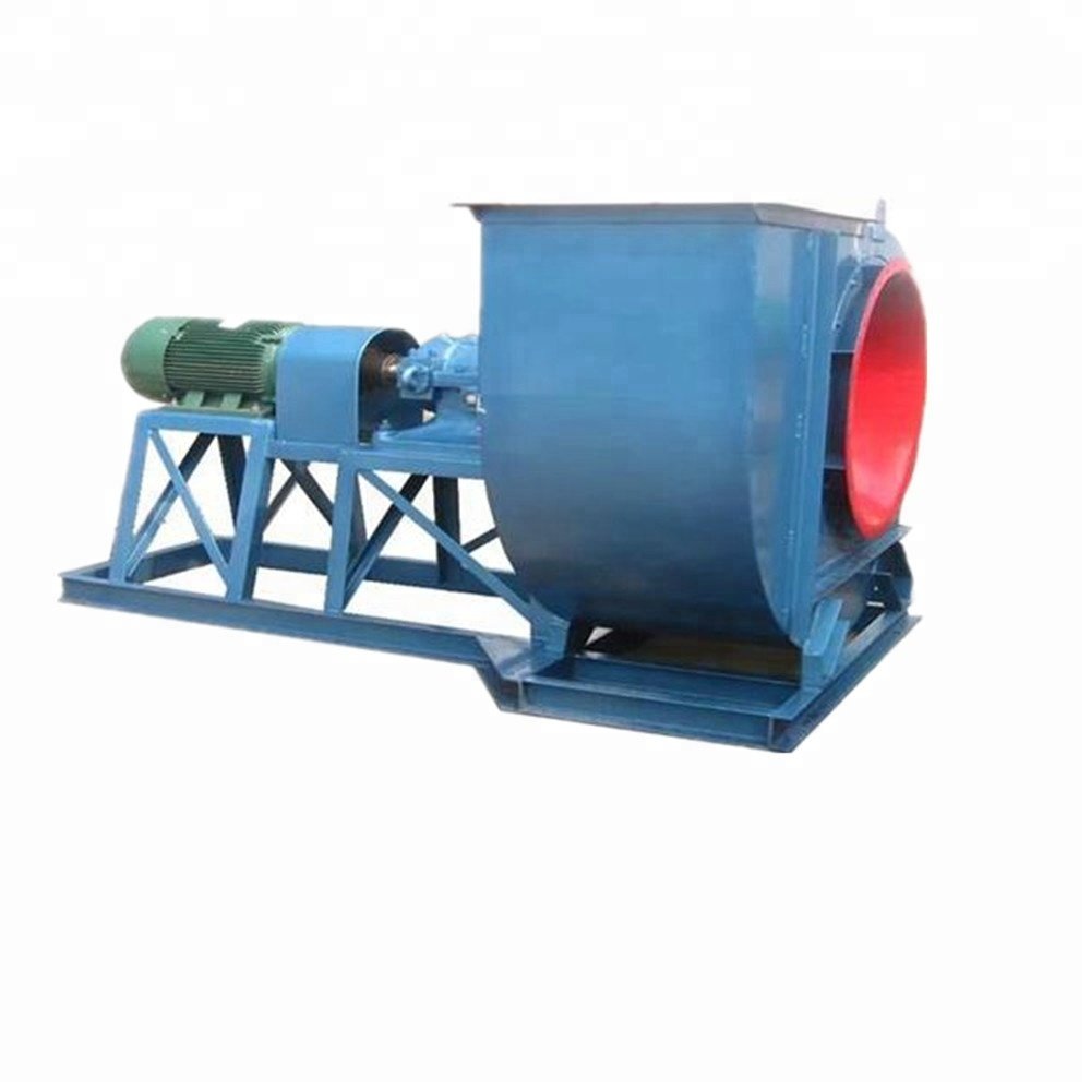 High Temp 300C Resistant Low Noise Free Standing Induced Draft Centrifugal Blower Fan Steel AC Refinery Cast Iron Exhaust