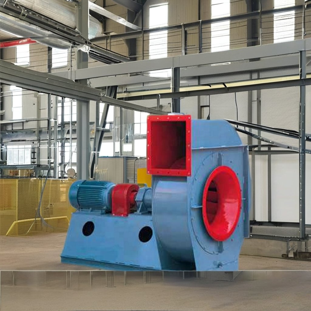 High Temp 300C Resistant Low Noise Free Standing Induced Draft Centrifugal Blower Fan Steel AC Refinery Cast Iron Exhaust