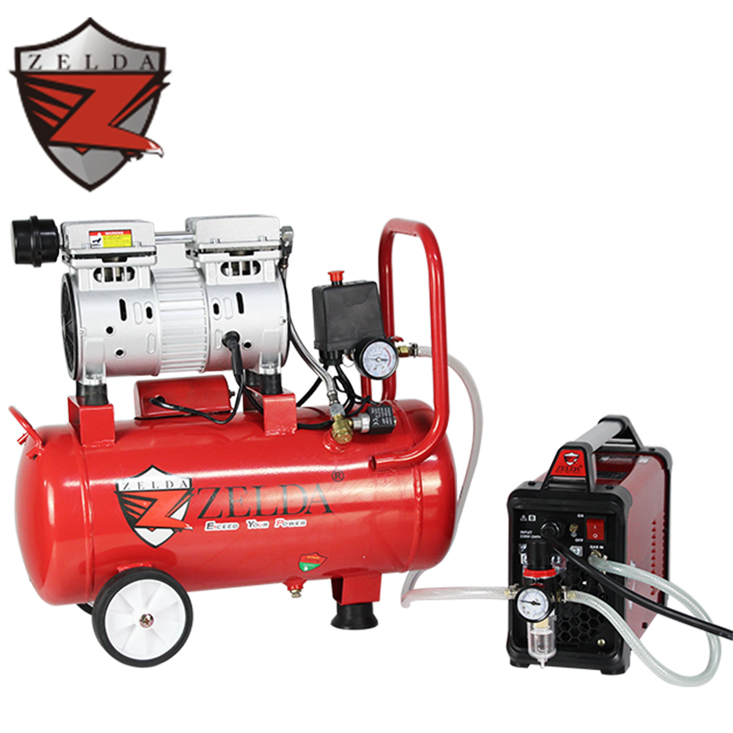 Zelda air Plasma Cutters with Air Compressor Work Metal Cutting Machine CUT 40 Plasma Cutting Machine