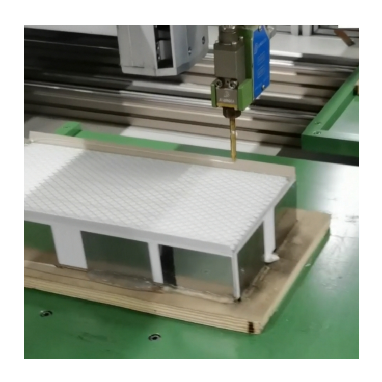 Manufacture Hot Melt Cabin Air Filter Frame Gluing Bonding Machine