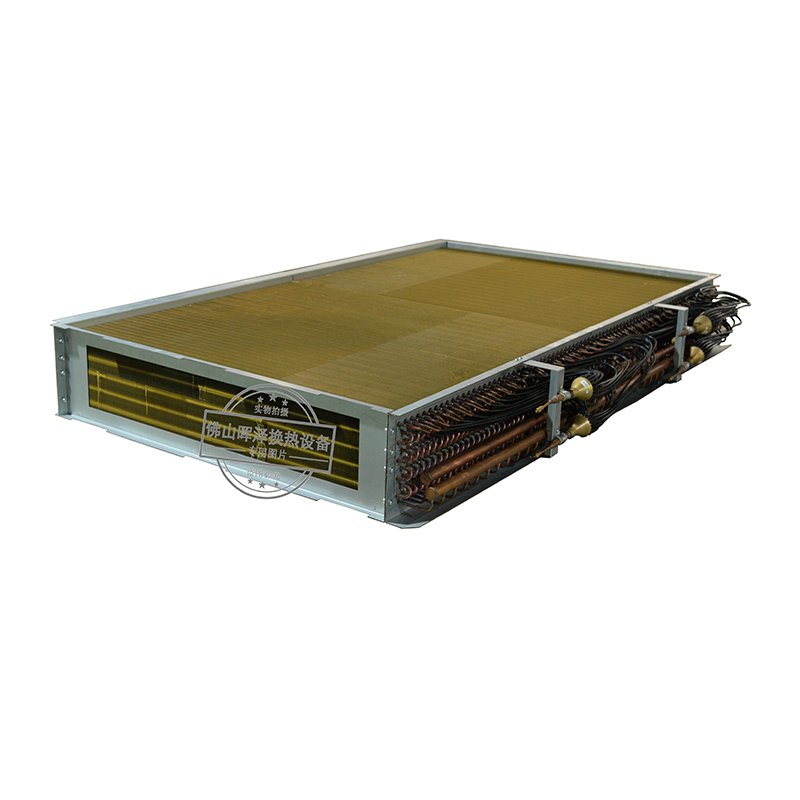 Stainless Steel Finned Tube Heating Heat Exchanr New Condition Copper Condenser Hot Water Steam Cooling Application Core Plate