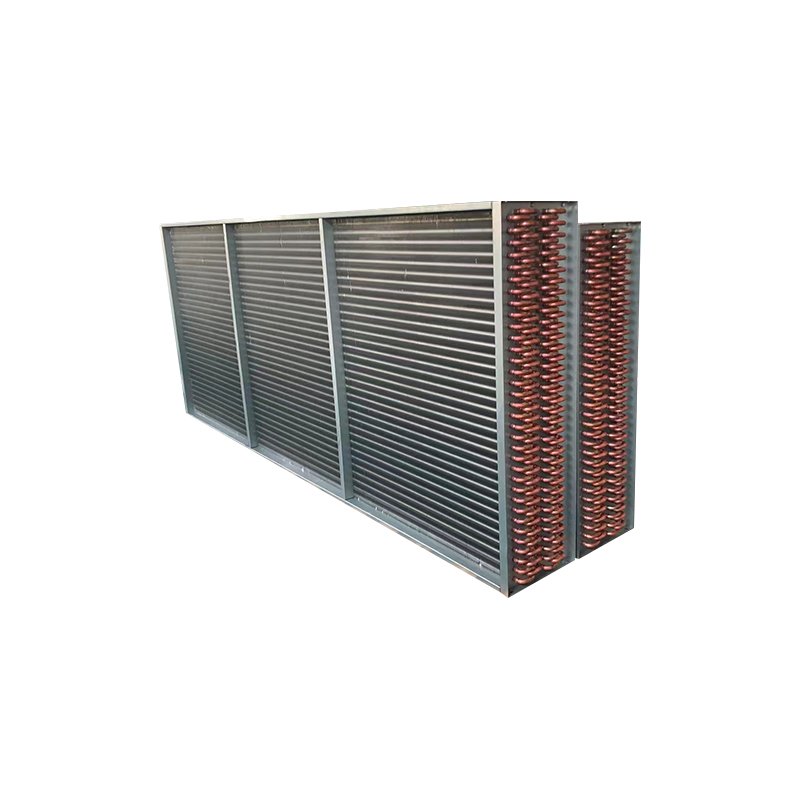 Stainless Steel Finned Tube Heating Heat Exchanr New Condition Copper Condenser Hot Water Steam Cooling Application Core Plate