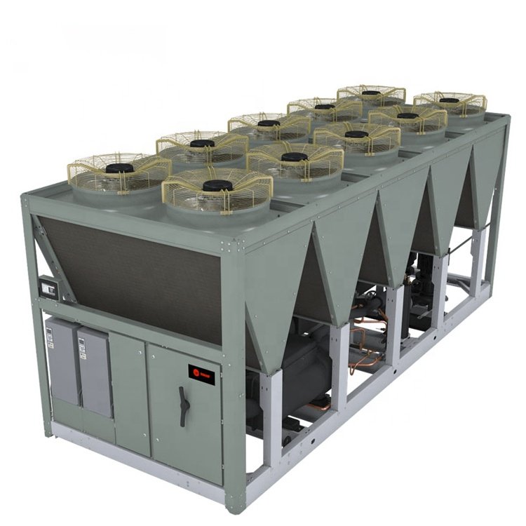 Trane 160 HP Cheap Price Screw Compressor 500 Kw Industrial Water Cooling Chiller