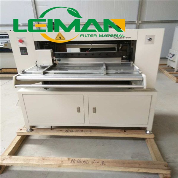 PLCZ55-600 Knife Paper Pleating Production Line