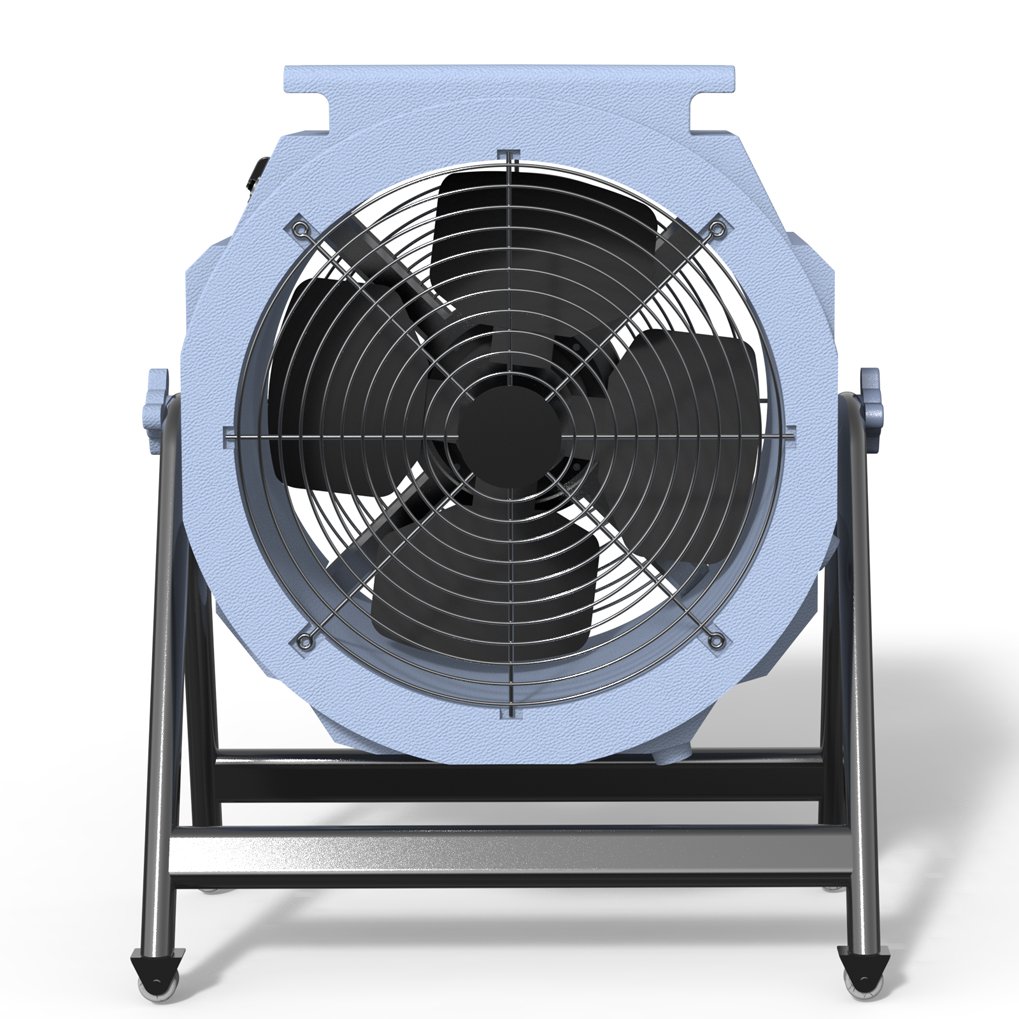 Industrial Grade Axial Flow Blower Ventilation Fan High Volume Smoke Exhaust Fan