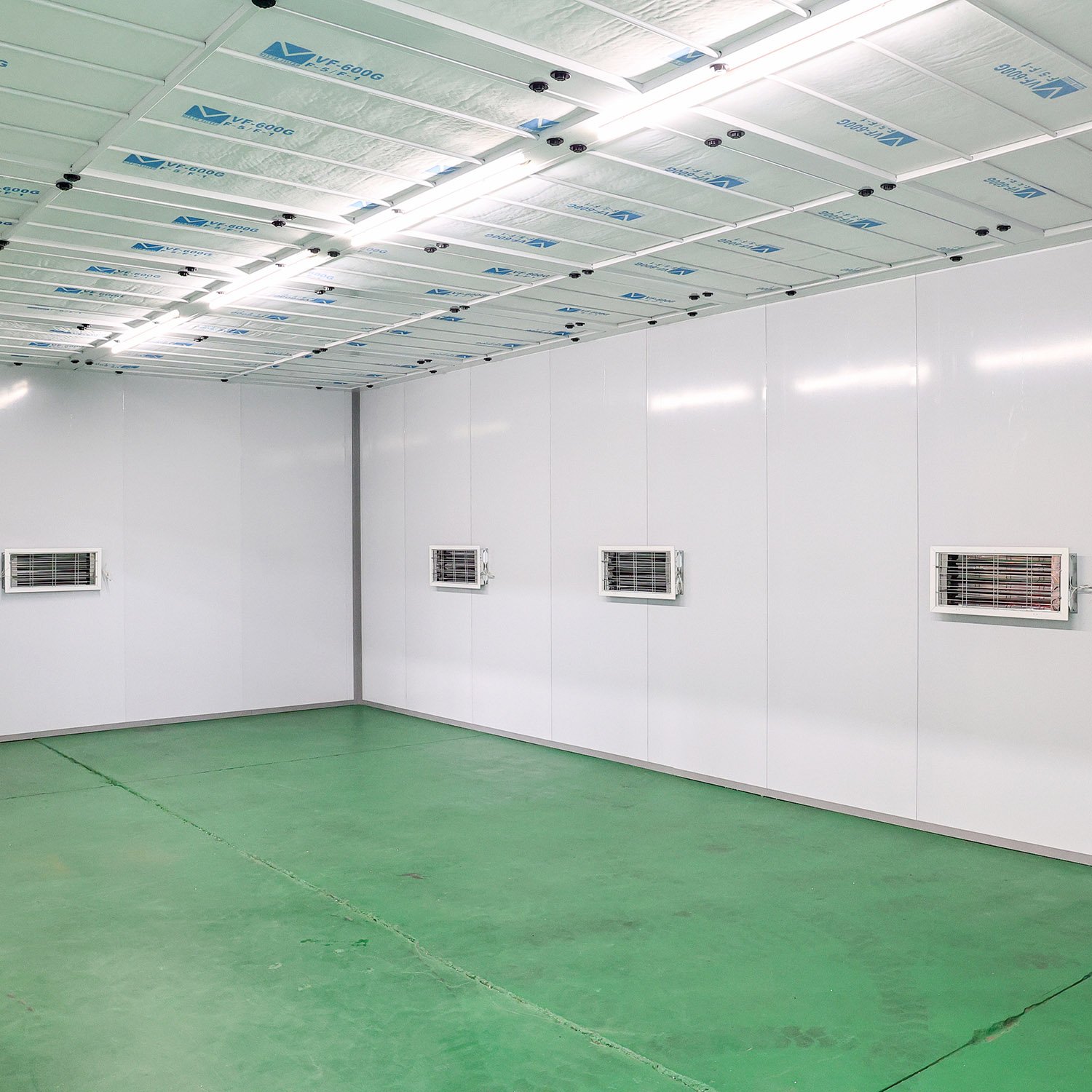 Exported to UAE Standard 12 Meters Furniture Spray Booth Water Curtain Filtering Wood Paint Booth
