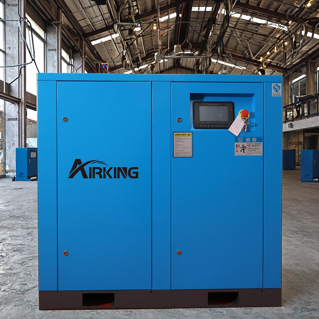 Airking Aierken Hot Sale Industrial Compressor High Quality Good Price Saving Energy 30HP 22Kw 8bar Screw Air Compressor