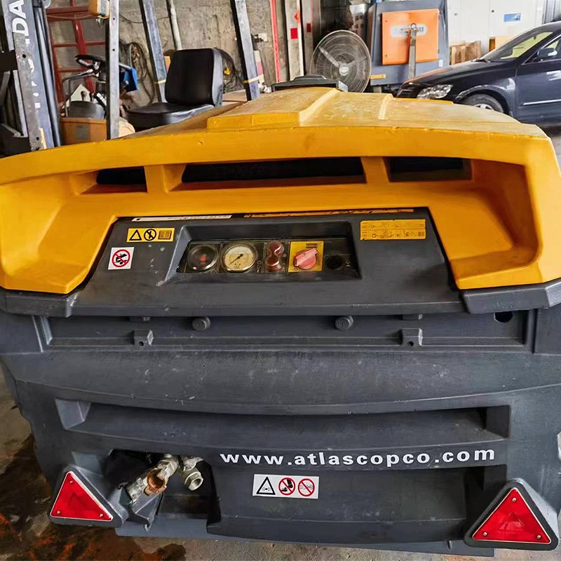 Used Atlas Diesel Screw Air Compressor Refurbished Second-hand Compressor XAS97 XAS186 XRVS455 XAHS416 XAVS786 XAVS836