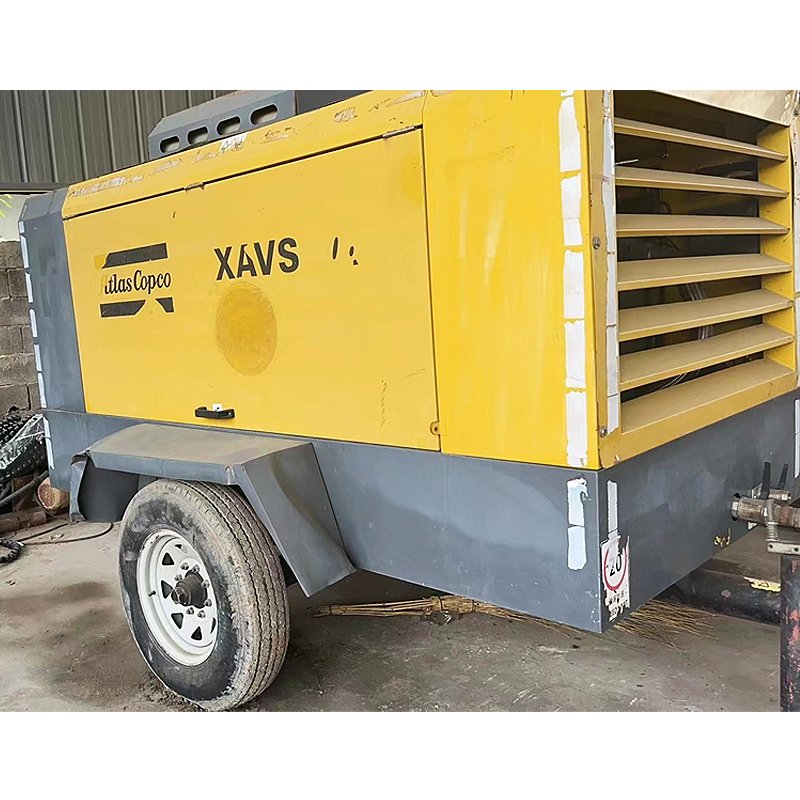 Used Atlas Diesel Screw Air Compressor Refurbished Second-hand Compressor XAS97 XAS186 XRVS455 XAHS416 XAVS786 XAVS836