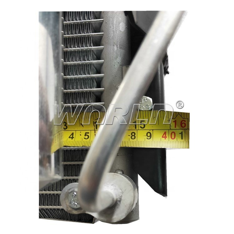 Condenser Wingle 5 Assembly for AMC Truck 24V with Electric Fan & Receiver Drier WXC0426