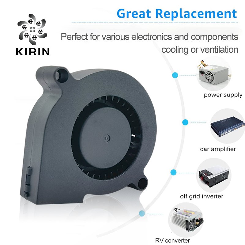 5015 Blower FAN Centrifugal Fan 4 Brushless DC Motor Low Noise Small Turbine Fan