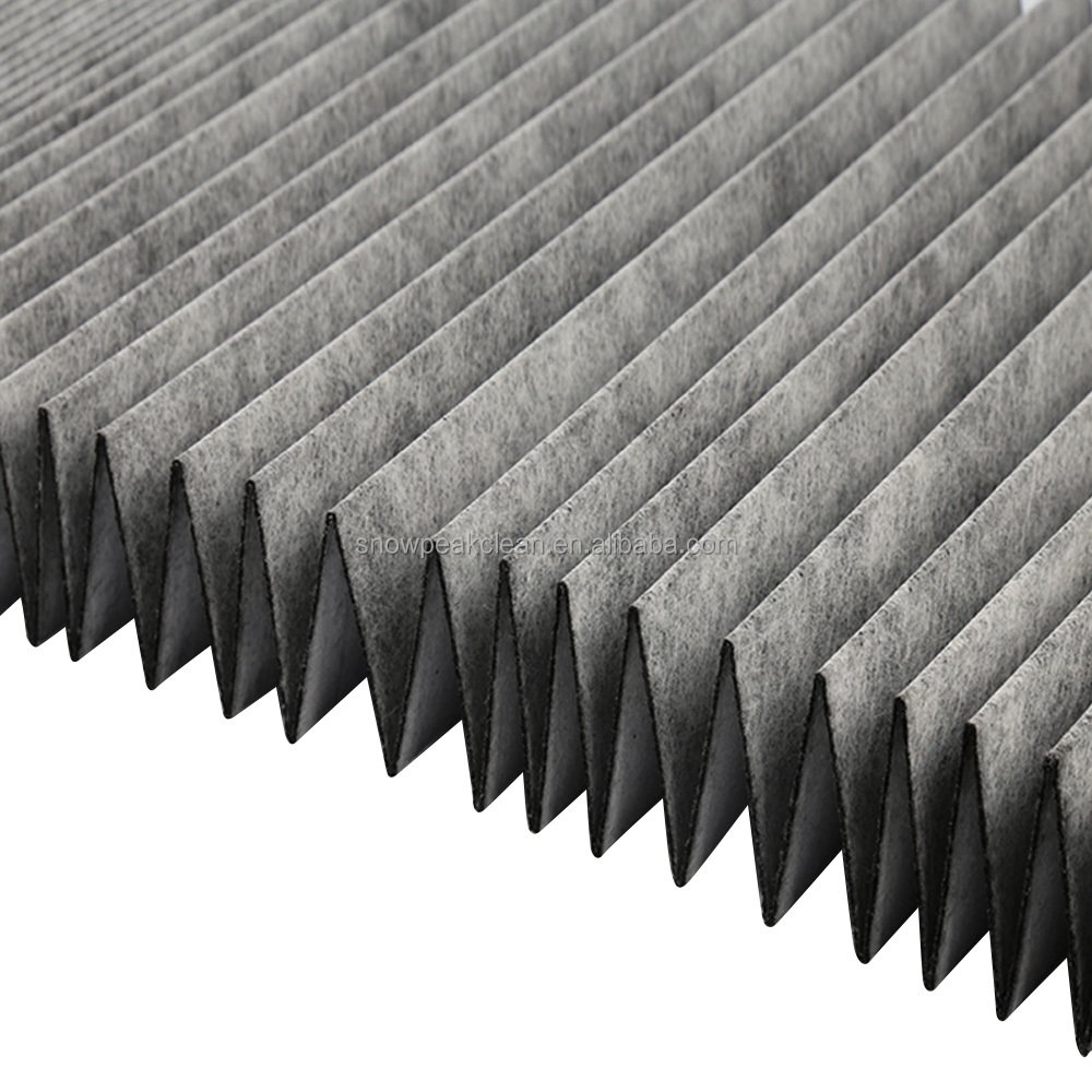 Remove PM2.5 and TVOC Activated Carbon Air Filter Paper Roll for Cabin Filter Replacement