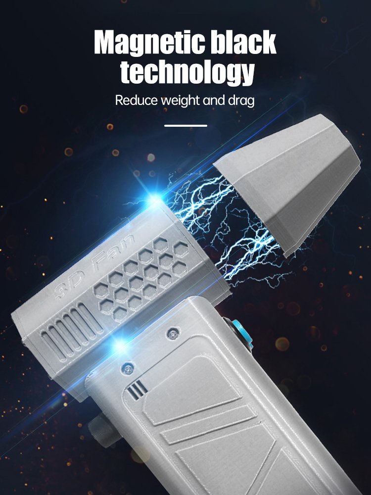 Air Blower 130000RPM Turbo Jet Fan Power Display Powerful Computer Dust Blowing Cleaning Tools Type-C Recharging Portable Blower