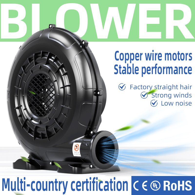 High Quality Electric Air Dancer Pump Centrifugal Fan Inflatable Blower for Bounce House Portable Blower