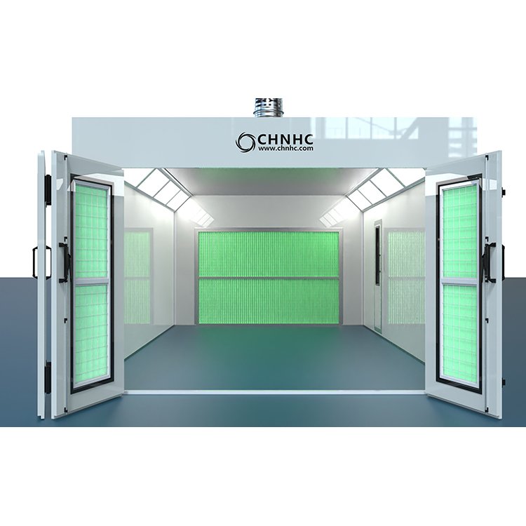 Guangzhou Factory Bus Paint Booth Body Spray Cabin Car Repair Powder Spray Booth