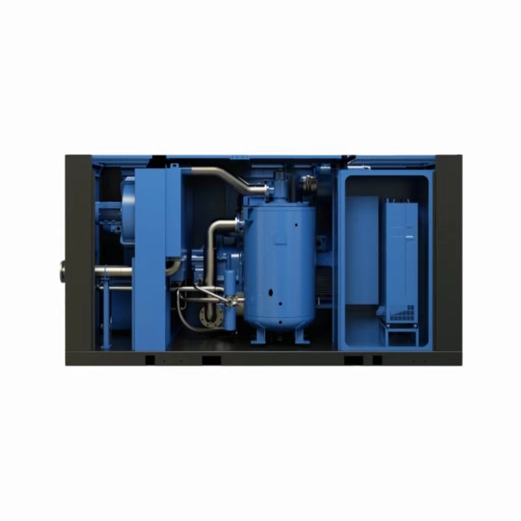 UNITED 7bar 8bar 10bar 200KW 250KW 280KW 315KW 355KW 35-65.5m3/min Single-stage Fixed Speed Screw Air Compressor 380V 50Hz