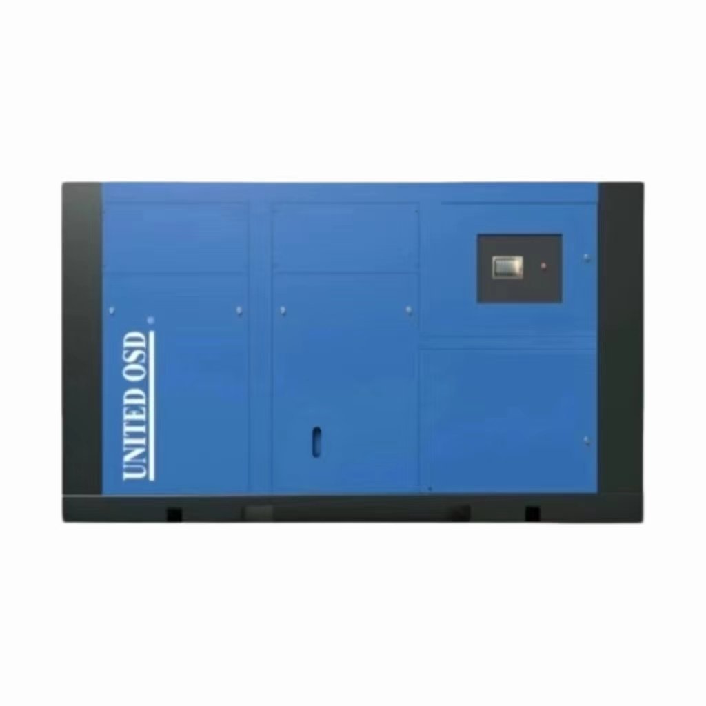 UNITED 7bar 8bar 10bar 200KW 250KW 280KW 315KW 355KW 35-65.5m3/min Single-stage Fixed Speed Screw Air Compressor 380V 50Hz
