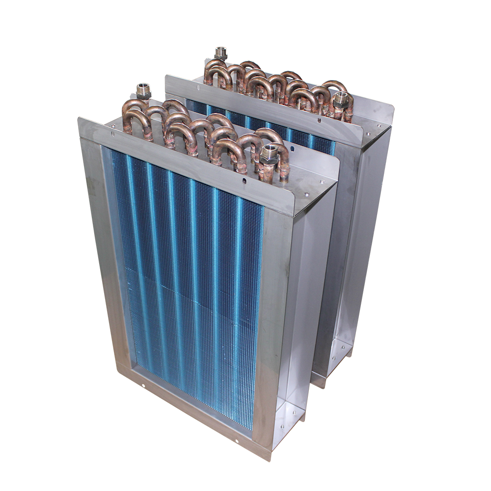 China High Quality Custom Air Cooled Copper Tube Condenser Heat Exchange Chiller Copper Tube Aluminum Finned Heat Exchanger