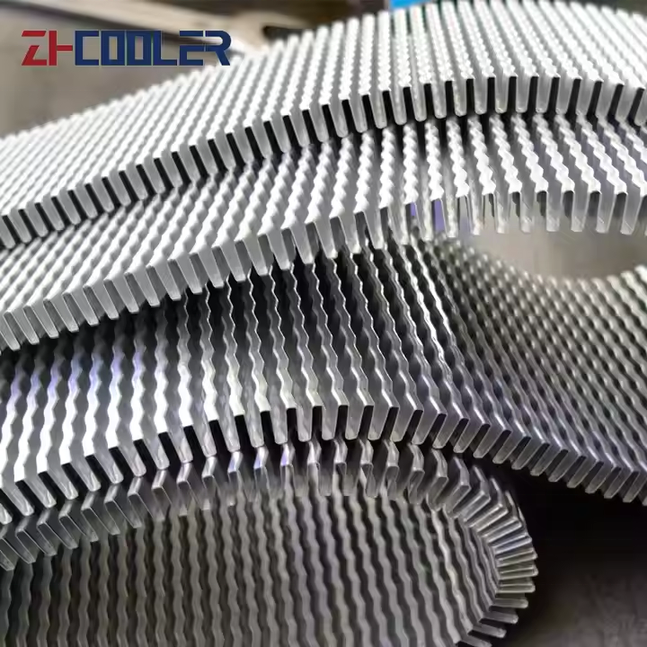 Self-circulating Wind Cooled Oil Cooler Fan Air Cooled Hydraulic Oil Cooler Heat Exchanger Manufacturer Good Sell Ac Condenser