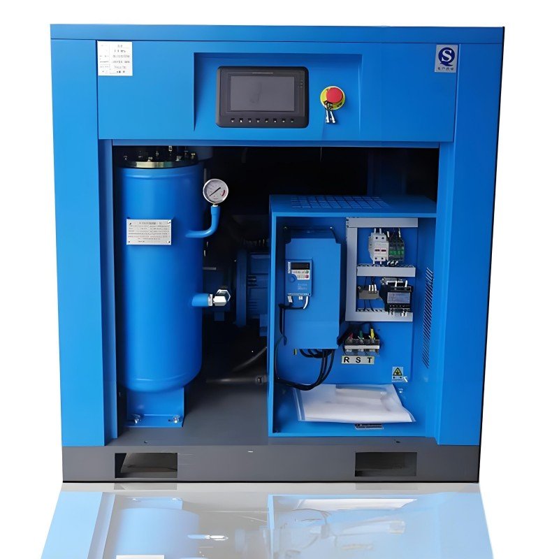 China Factory High Quality 75hp 55kw 10 bar 380v50hz3phase Two Stage Screw Air Compressor