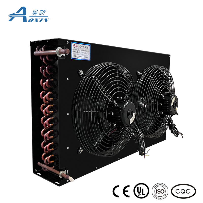 AOXIN Fnh Type Refrigeration Tube and Fin Condenser for Condensing Unit Cooler Compressor Condenser Coils