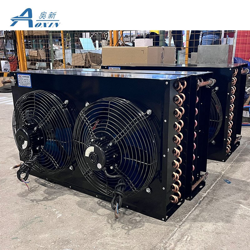 AOXIN Fnh Type Refrigeration Tube and Fin Condenser for Condensing Unit Cooler Compressor Condenser Coils