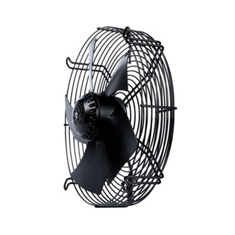 Industrial External Rotor Extractor Axial Fan Flow Motor Impeller 220v Blower 5 Blades Cooling AC Fan