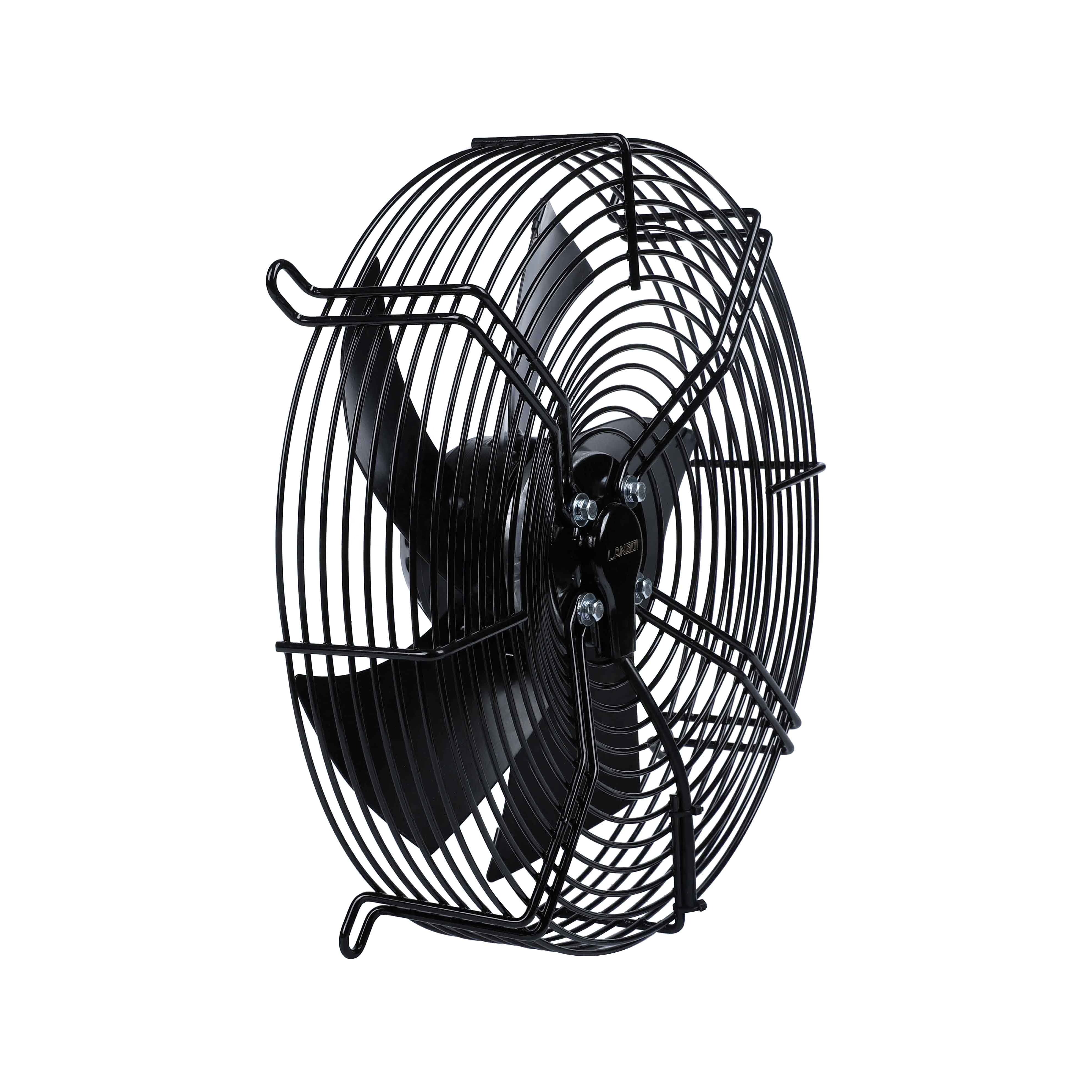 Industrial External Rotor Extractor Axial Fan Flow Motor Impeller 220v Blower 5 Blades Cooling AC Fan