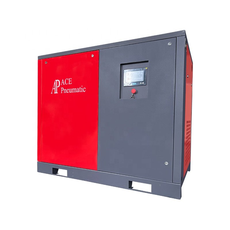 Aceair Competitive Price High Quality Permanent Magnet Pm Inverter 7.5kw 10hp 10 Hp Screw Air Compressors
