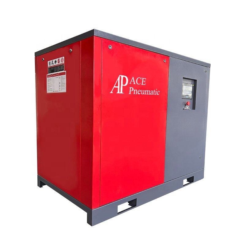 Aceair Competitive Price High Quality Permanent Magnet Pm Inverter 7.5kw 10hp 10 Hp Screw Air Compressors