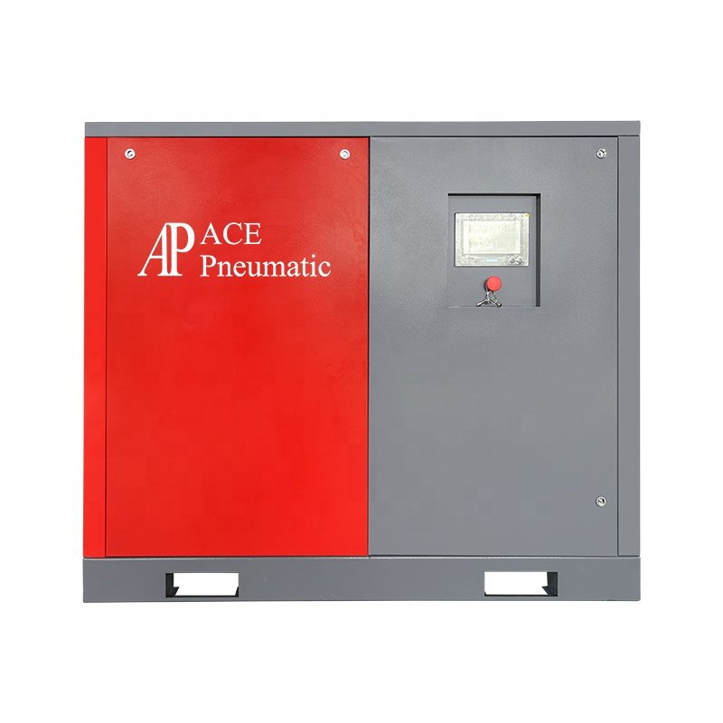 Aceair Competitive Price High Quality Permanent Magnet Pm Inverter 7.5kw 10hp 10 Hp Screw Air Compressors