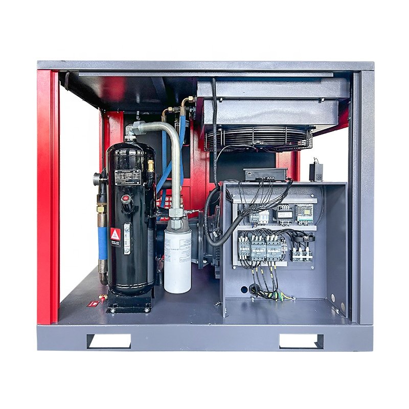 Aceair Competitive Price High Quality Permanent Magnet Pm Inverter 7.5kw 10hp 10 Hp Screw Air Compressors