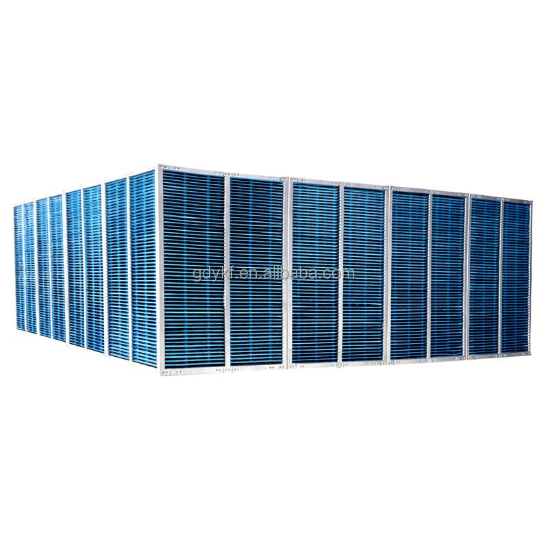 Aluminum Crossflow air To air Heat Exchanger Core